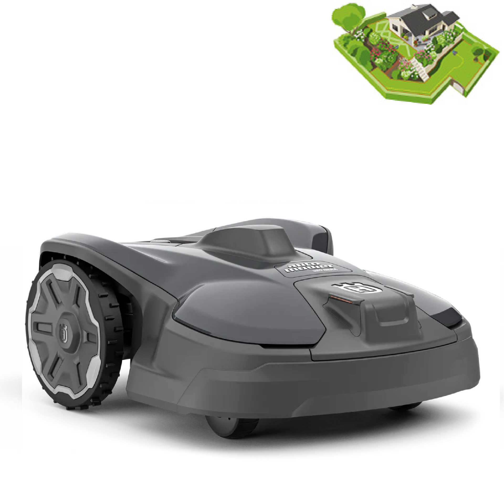 Husqvarna Automower® NERA 320 Installerat och Klart med Slinga